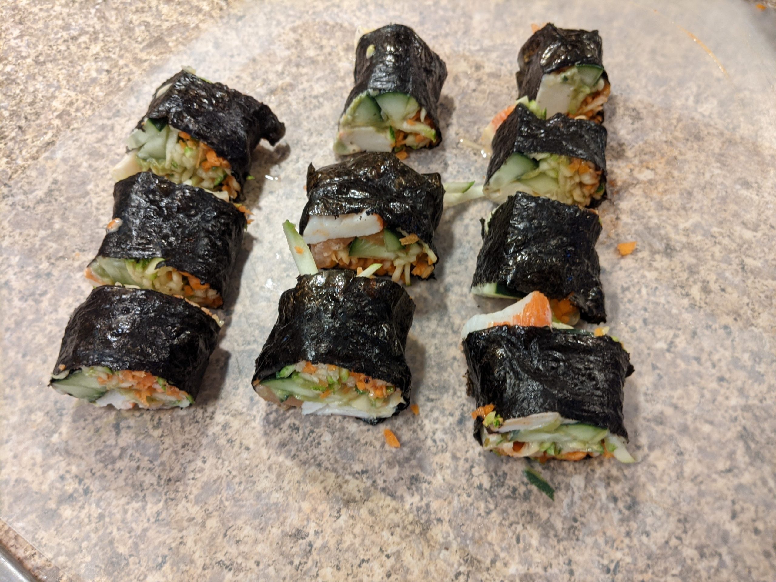 KIMNORI Sushi Nori [100 Sheets] Roasted Seaweed Full Sheets - Premium Gold Grade Laver for Kimbap, Sushi Rolls, Musubi & Keto Wraps customer photo 2