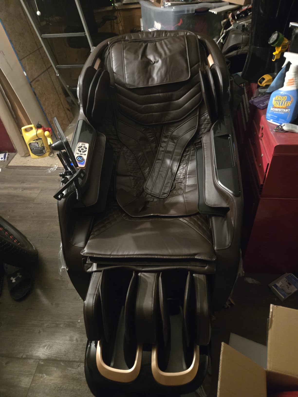 4D Massage Chairs Full Body, Zero Gravity SL-Track Shiatsu Massage Chair Recliner, Core Heating, 20 Massage Techniques, Deep Yoga Stretch, Foot Rollers, Ai Voice, Touch Screen, Wireless Charging customer photo 3