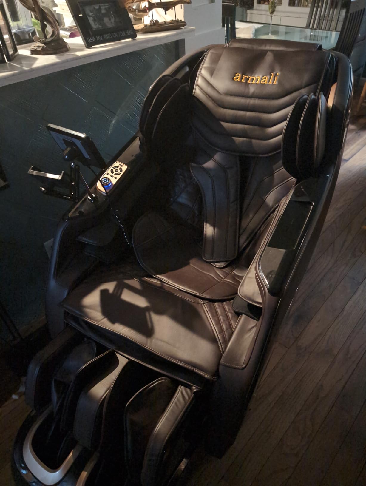 4D Massage Chairs Full Body, Zero Gravity SL-Track Shiatsu Massage Chair Recliner, Core Heating, 20 Massage Techniques, Deep Yoga Stretch, Foot Rollers, Ai Voice, Touch Screen, Wireless Charging customer photo 4