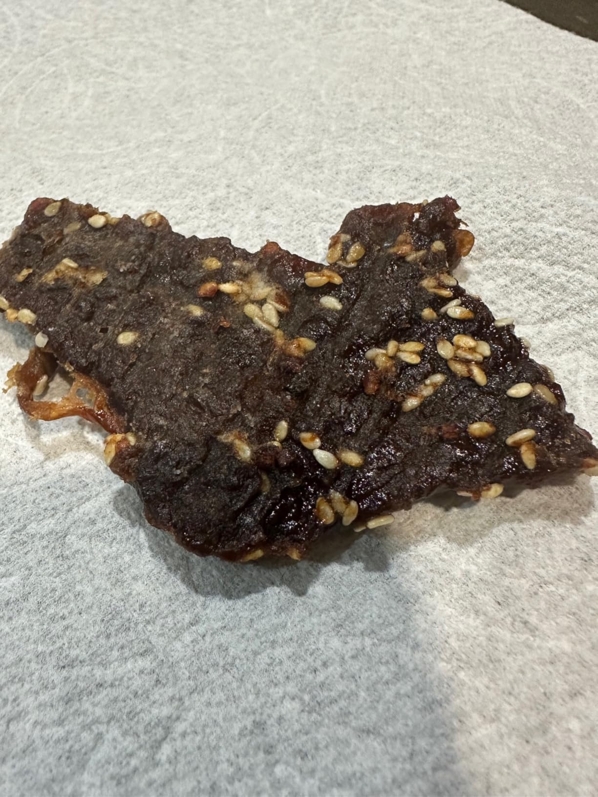 People's Choice Beef Jerky - 9g Protein - Korean BBQ 16 oz Bag | Whole Muscle Strips, Free Range Cow, 1 lb, Soy And Wheat Contains, 365 Day Shelf Life, Room Temperature Storage customer photo 2