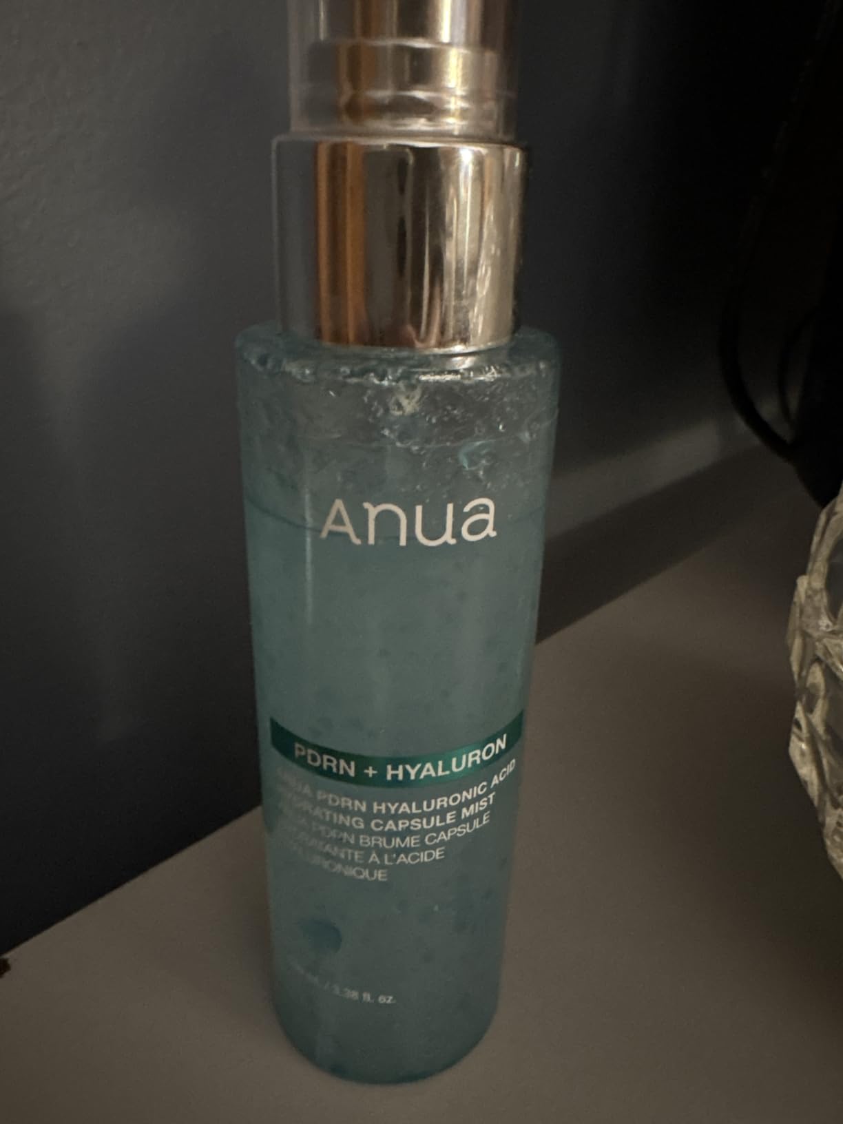 Anua PDRN Collagen Glow Facial Serum Spray, Hydrating Face Mist, Hyaluronic Acid, dewy glass finish, All Skin Types, Instant Plumping Hydration, Firming Care, Korean Skincare, 3.38 fl oz customer photo 1