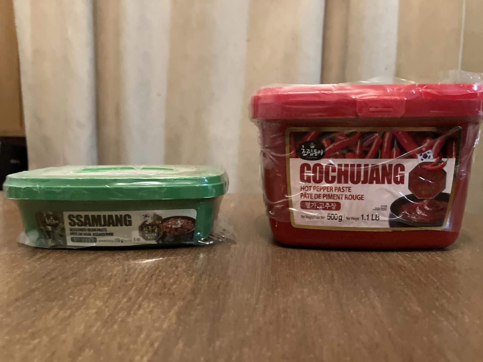 Korean Food Choripdong Gochujang & Ssamjang Sauce Set Red Chili Paste 670g customer photo 1