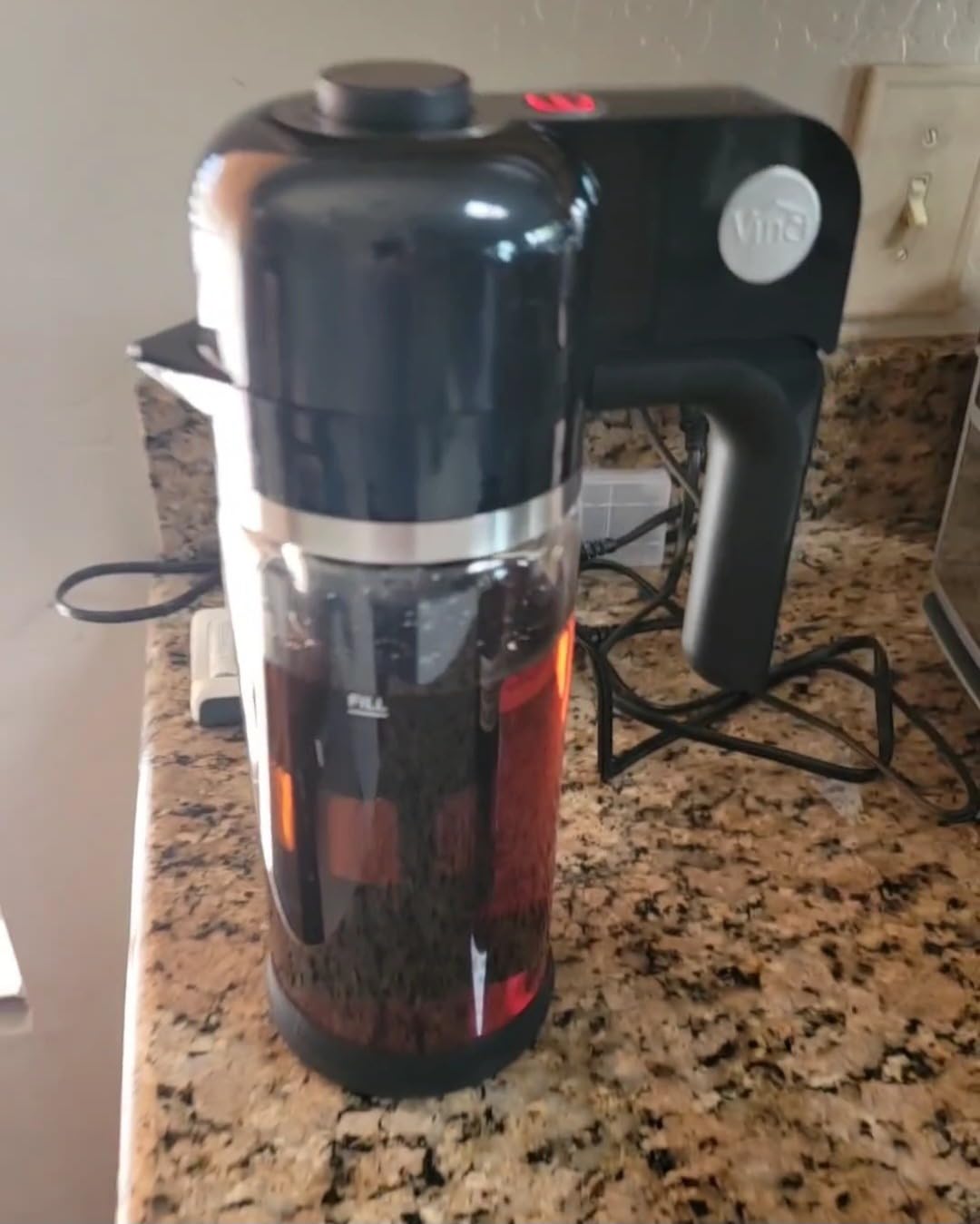 VINCI Express Electric Cold Brew Coffee Maker, 10-Minute Fast Brewer (47oz) customer photo 2