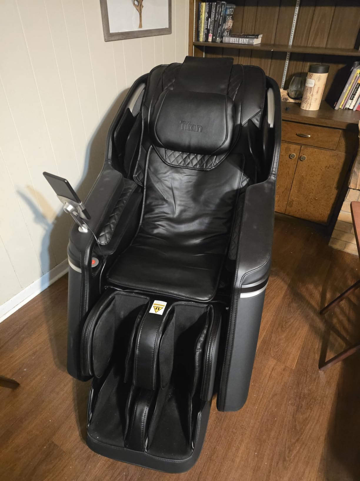 Osaki 2026 4D Ion Full Body Massage Chair | 4D Massage Mechanism | Voice Control | 24 Auto Massages | SL-Track | Zero Gravity | Touchscreen Controller | Bluetooth Speaker (Black) customer photo 1