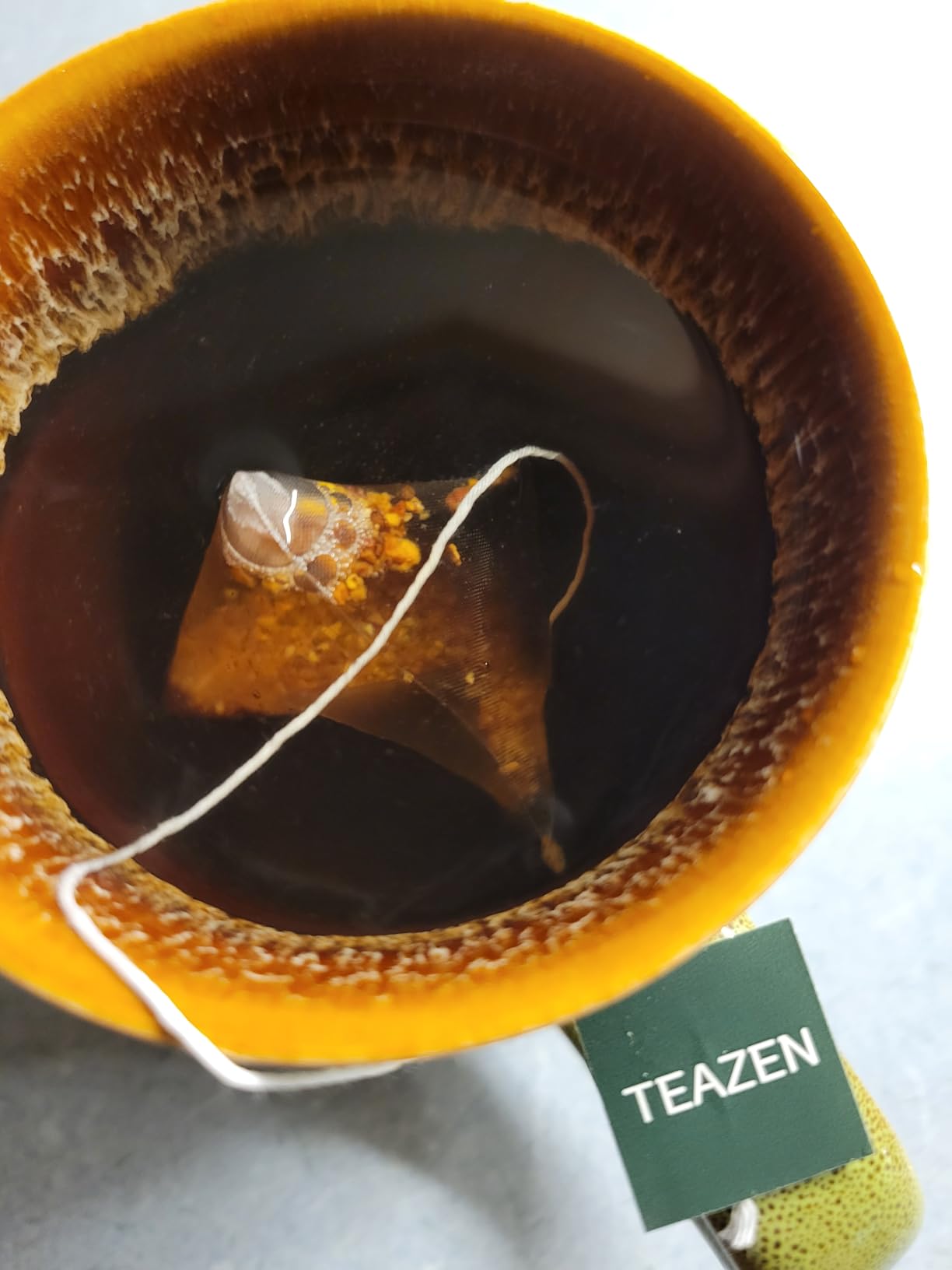TEAZEN Pumpkin & Red Bean Tea Bags, 100% Natural Korean Herbal Tea for Detox & Depuff, 15 Tea Bags customer photo 1
