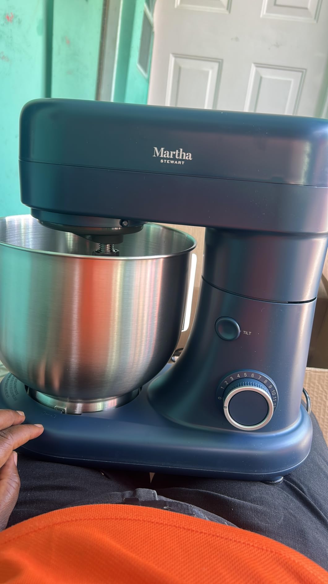 Martha Stewart 5.3QT Tilt Head Stand Mixer, 12 Speeds, Stainless Steel Bowl customer photo 2