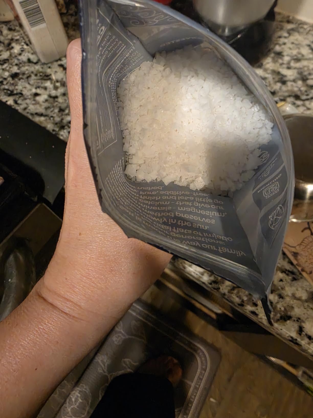 JOSU Cheonilyeom Korean Sea Salt | Sun-Dried, Coarse, Mineral-Rich | Use It for Everything - Cooking, Kimchi, Grilling, Brining | 4-Generation Family Farm on Imjado Island | 8 oz Resealable Bag customer photo 1