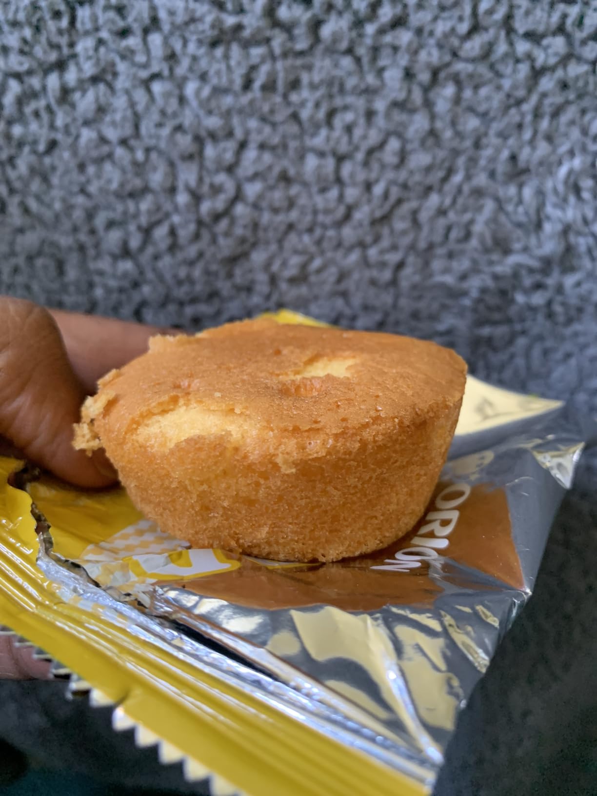 Custard Cream Soft Cake Snack, Korean Custard Filled Sponge Cake, Individually Wrapped Sweet Snack Cakes, Soft Bakery Dessert for Lunch Box, Office & Kids Snacks (12 Pack) customer photo 1