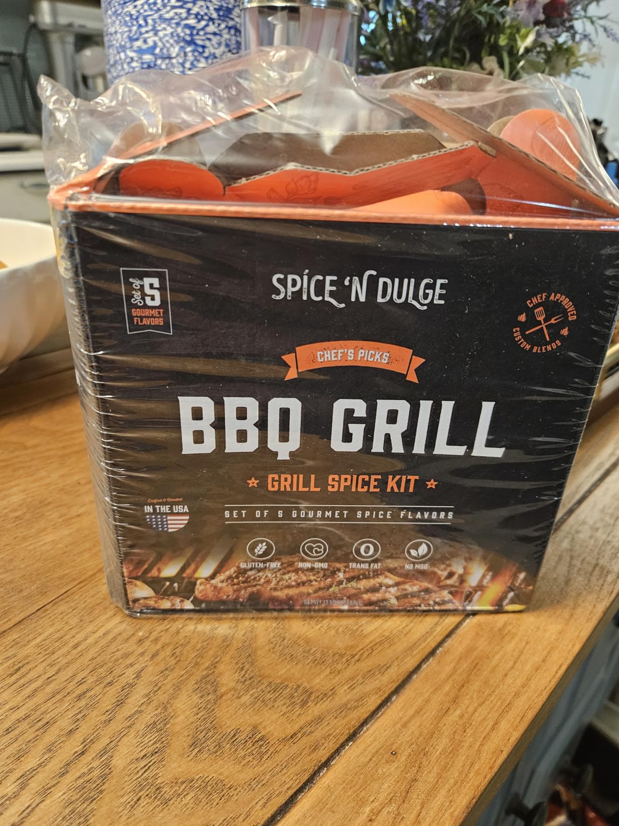 BBQ Grilling Rubs & Grill Seasonings Gift Set, 5 Gourmet Smoking Spice Rub Packs & Smoker Accessories, Spices Kit, Grilling Gifts For Men, Him, Dad, Husband, Gluten-Free, Kosher, Fathers Day Gift For Dad customer photo 2