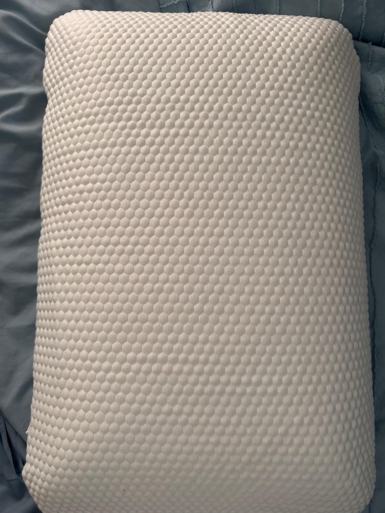 Talatex Premium 100% Natural Talalay Latex Pillow, for Side & Back Sleepers | PureFusion Talalay Latex offers Breathable Pressure Relief, Responsive Support, and a Removable, Washable Tencel Cover customer photo 1