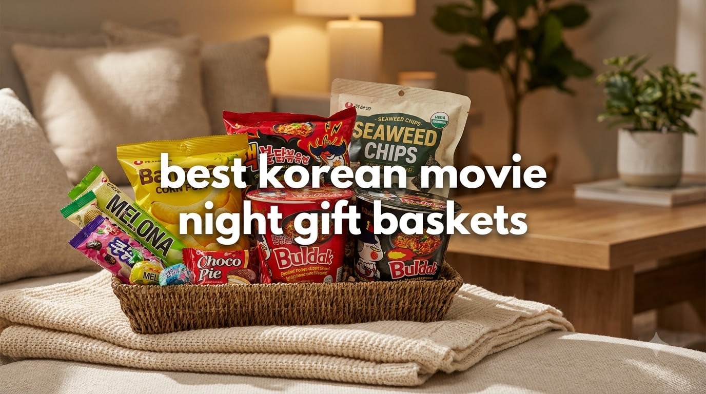 best korean movie night gift baskets