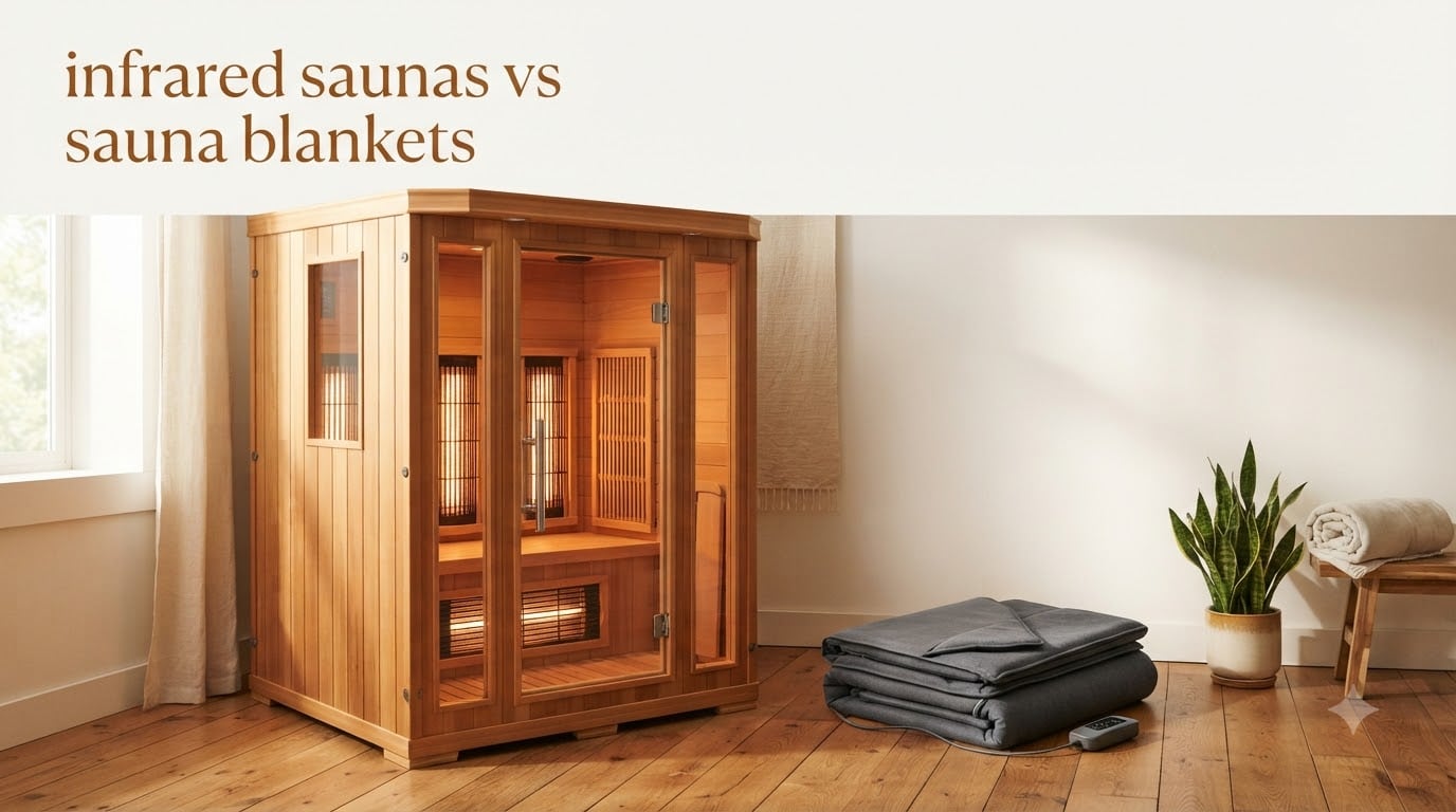 infrared saunas vs sauna blankets