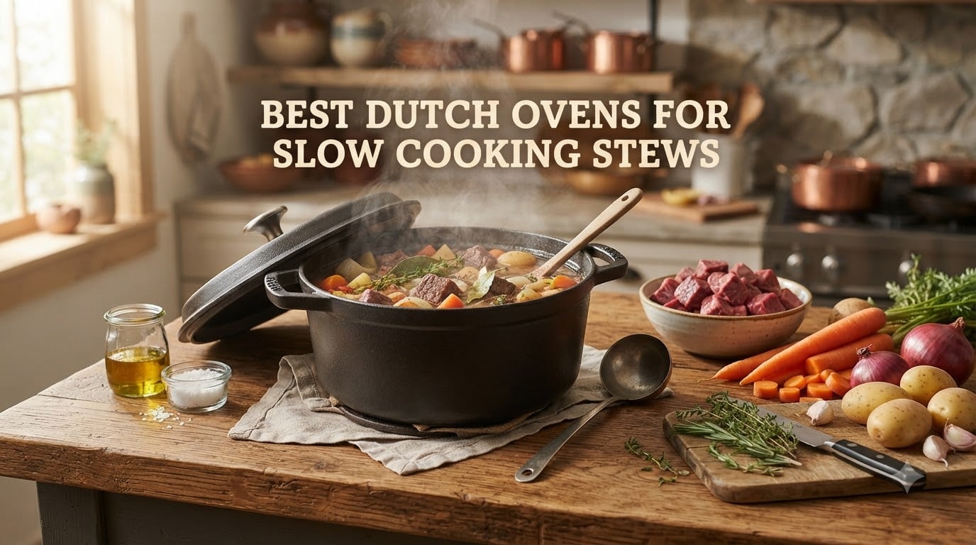 best dutch ovens for slow cooking stews