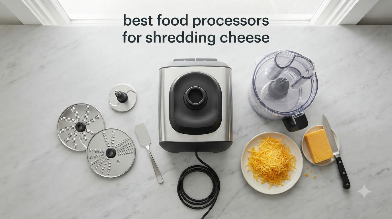 best food processors for shredding cheese