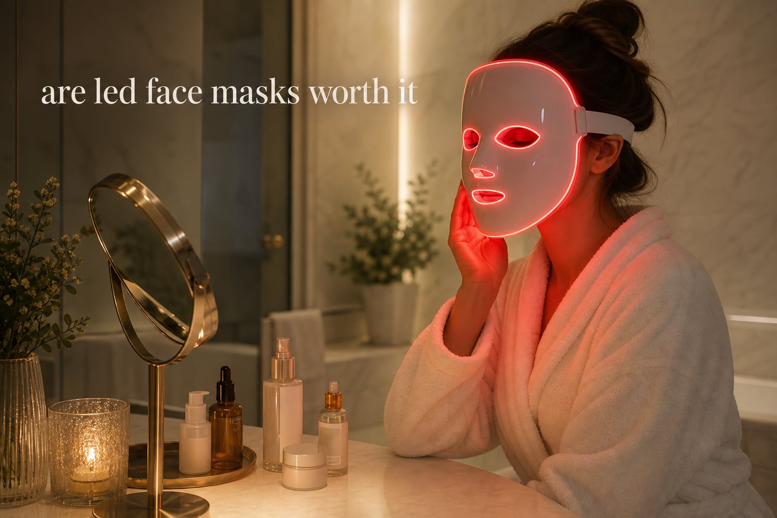 are led face masks worth it