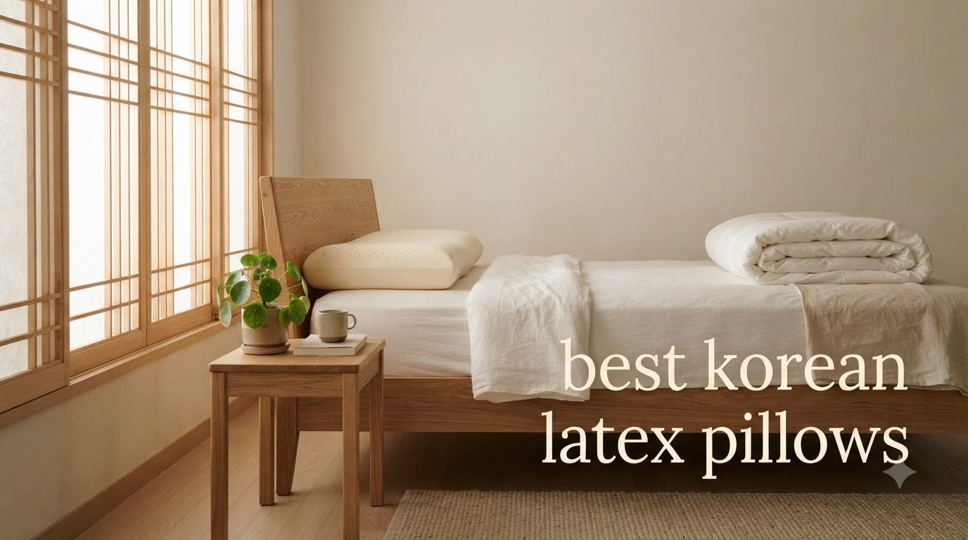 best korean latex pillows