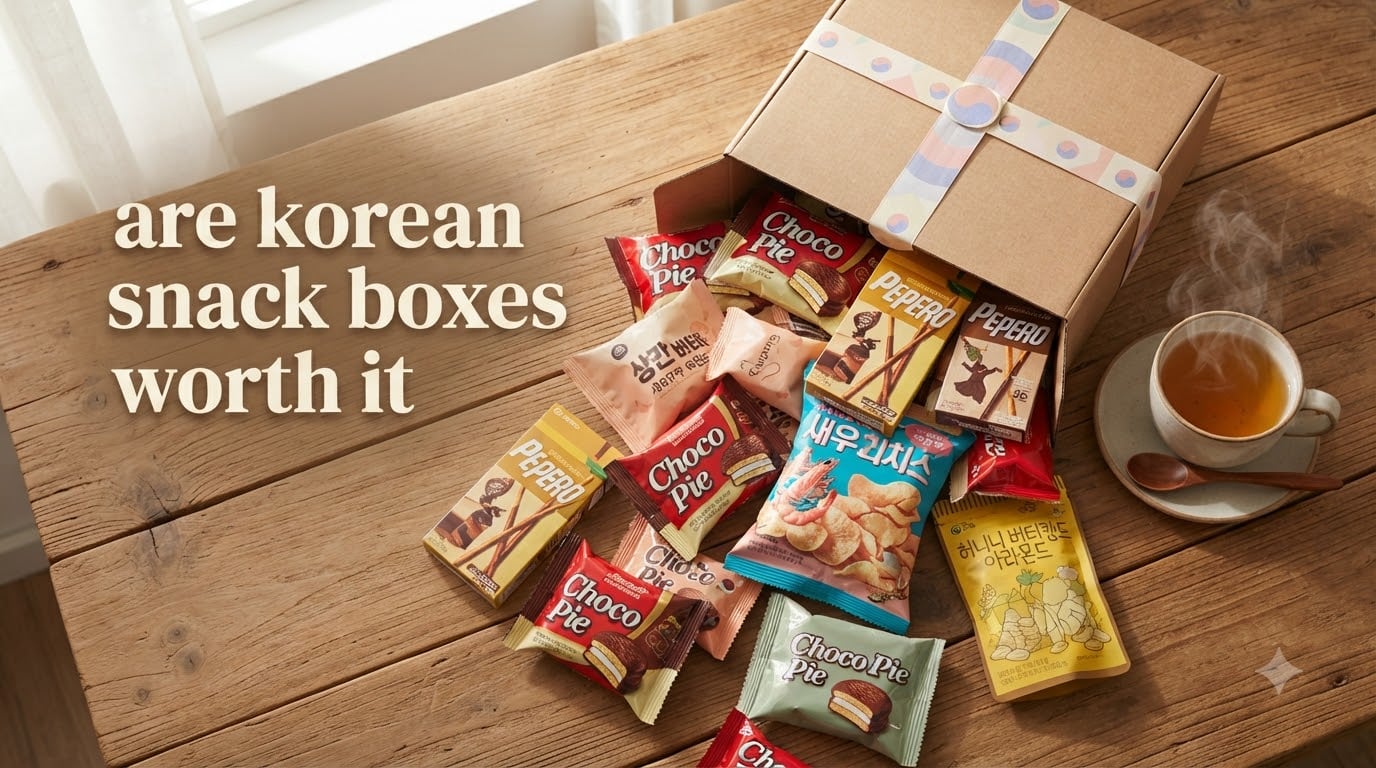 are korean snack boxes worth it