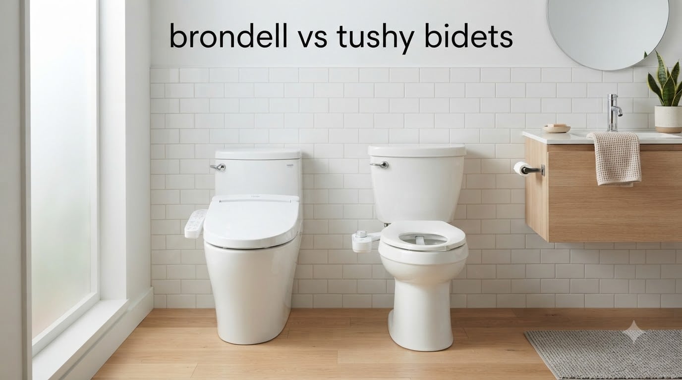 brondell vs tushy bidets