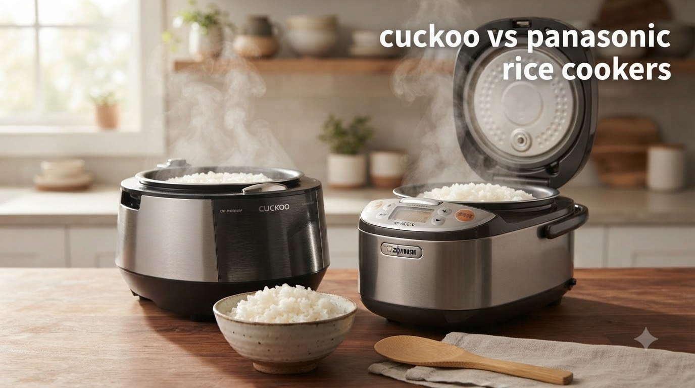 cuckoo vs panasonic rice cookers