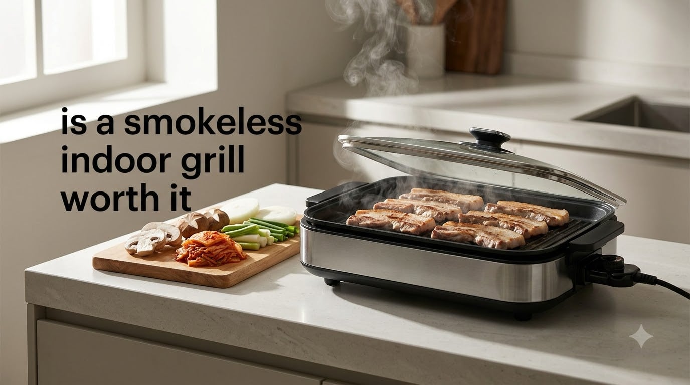is a smokeless indoor grill worth it