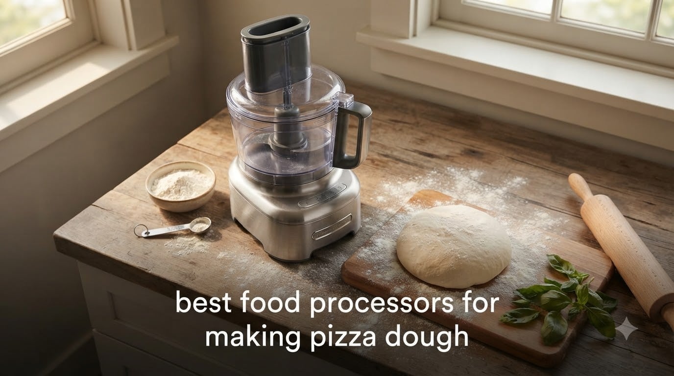 best food processors for making pizza dough
