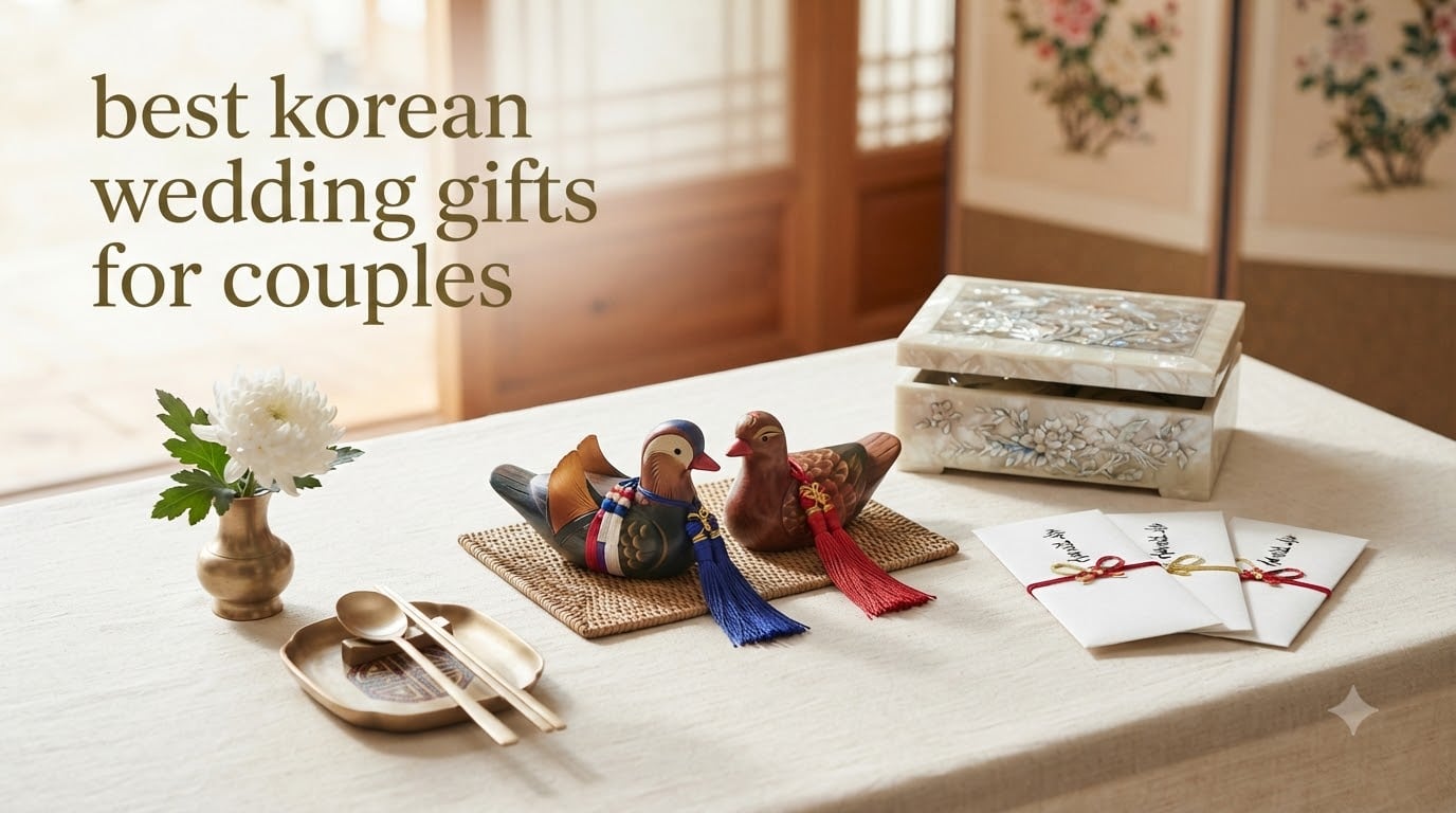 best korean wedding gifts for couples