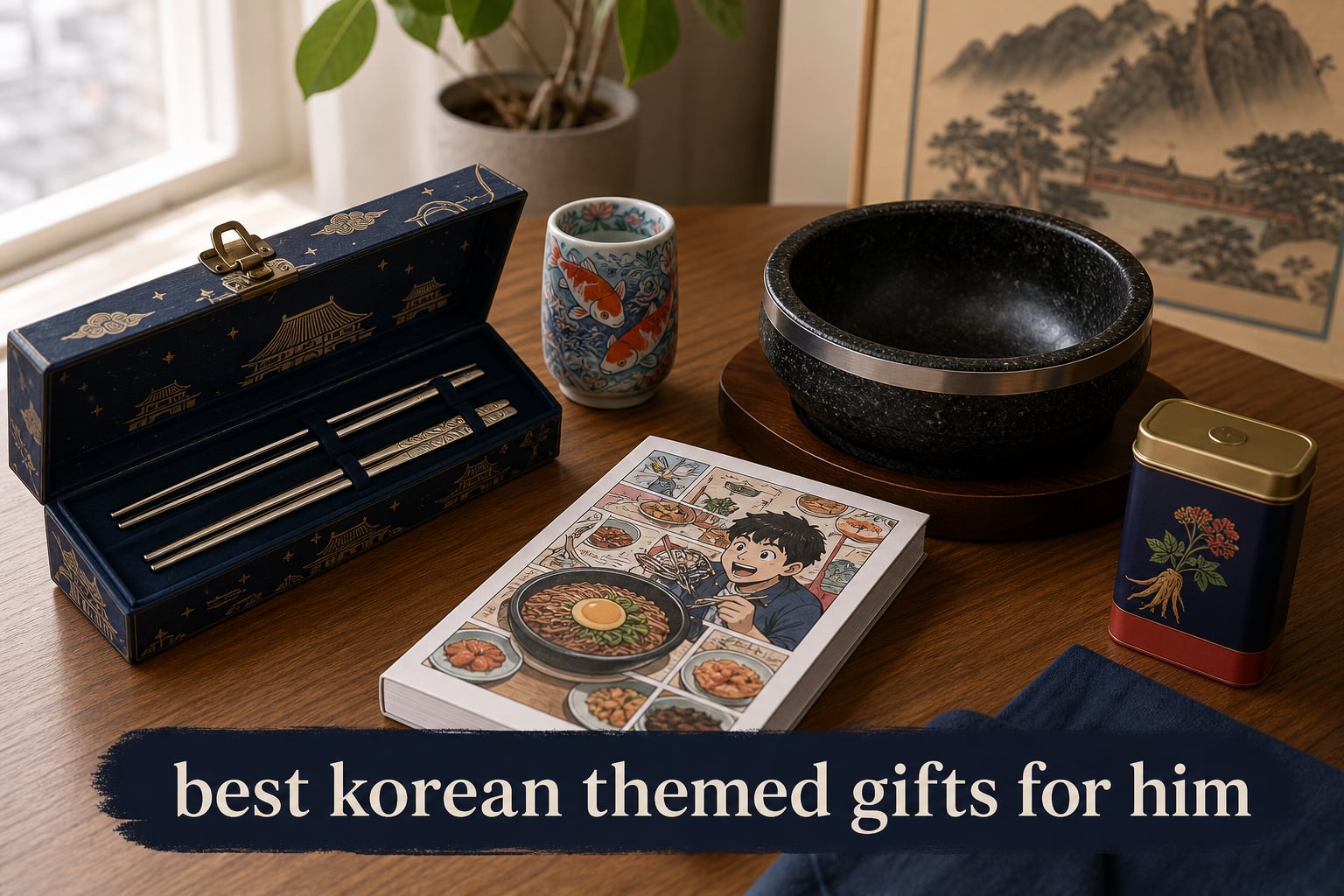 best korean themed gifts for him