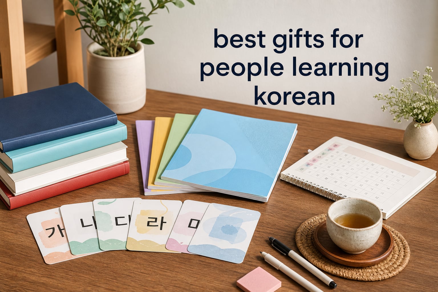 best gifts for people learning korean