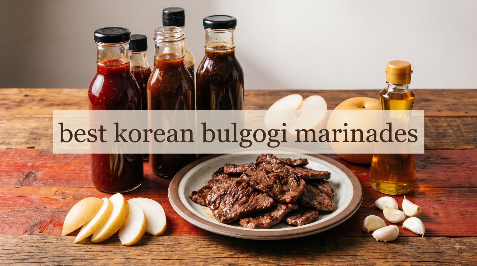 best korean bulgogi marinades