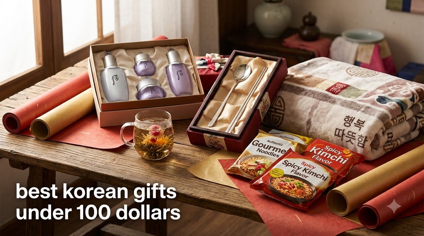 best korean gifts under 100 dollars