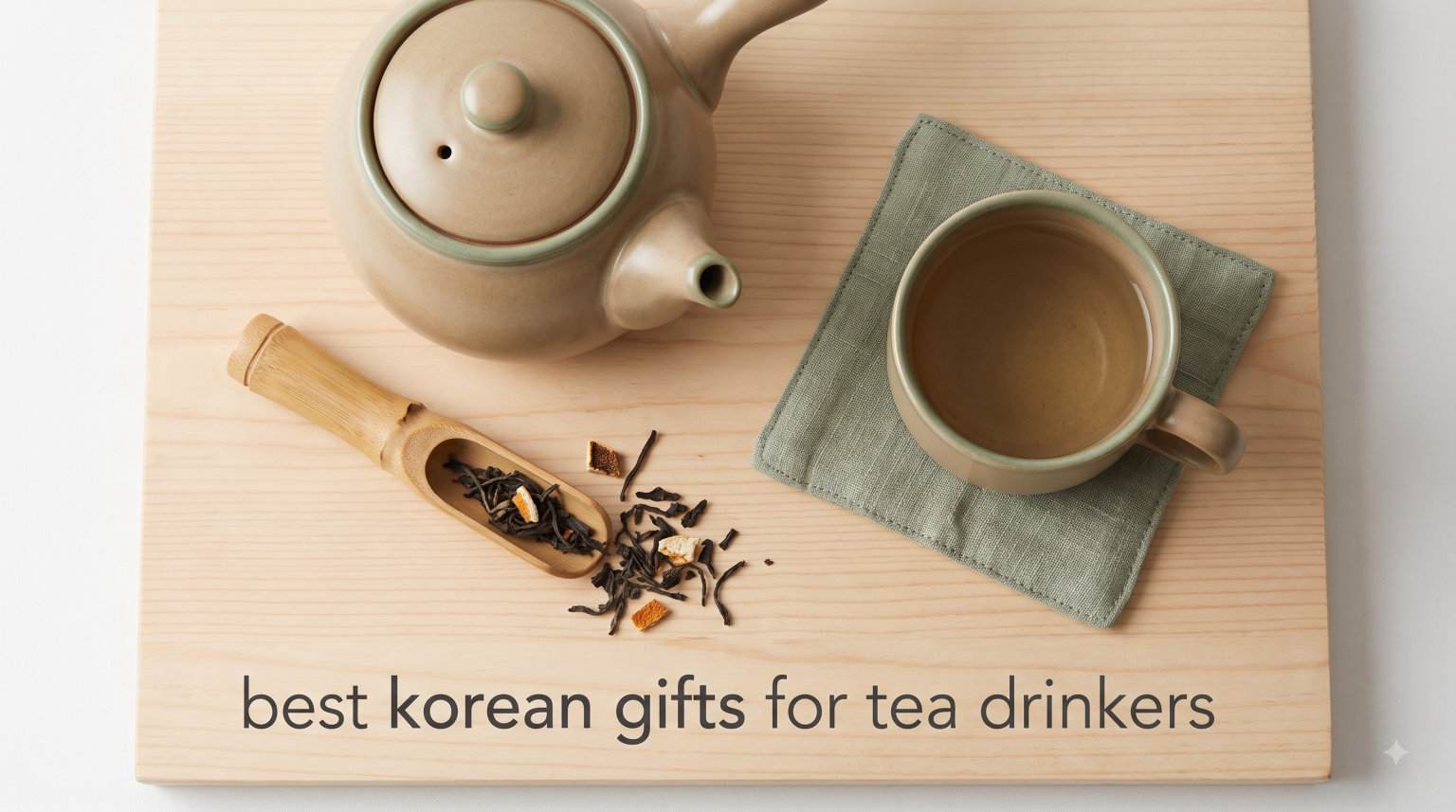 best korean gifts for tea drinkers