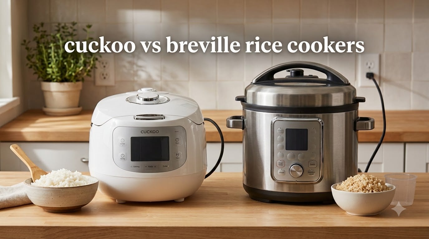 cuckoo vs breville rice cookers