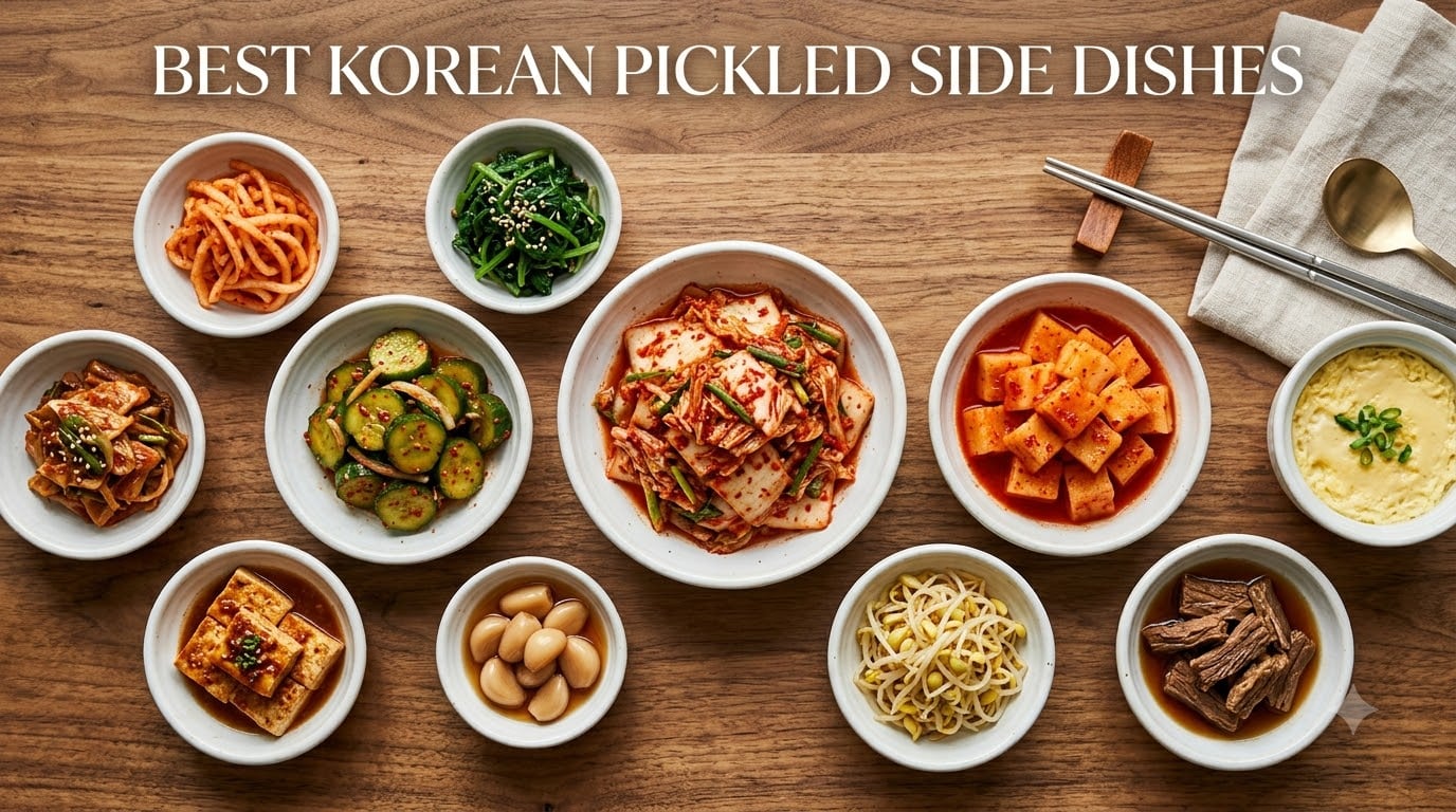 best korean pickled side dishes