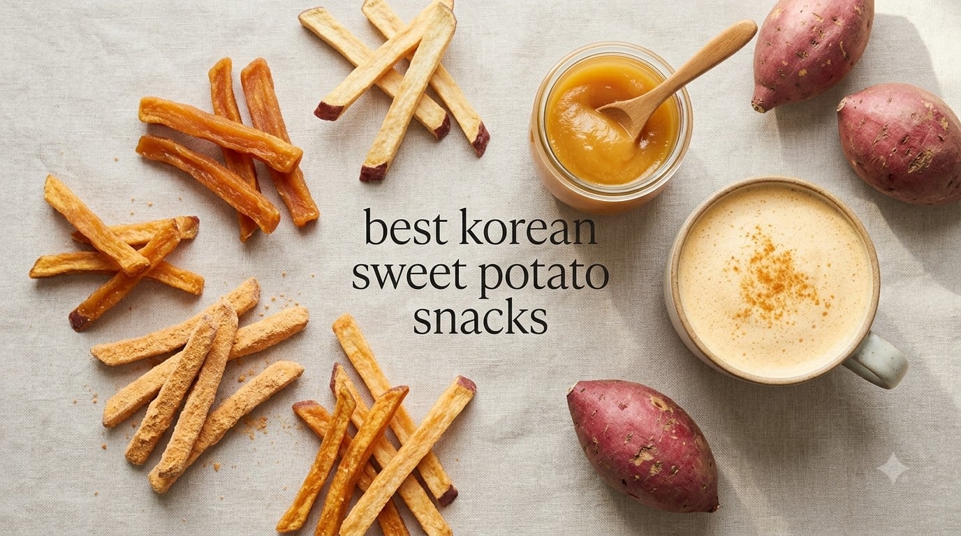 best korean sweet potato snacks