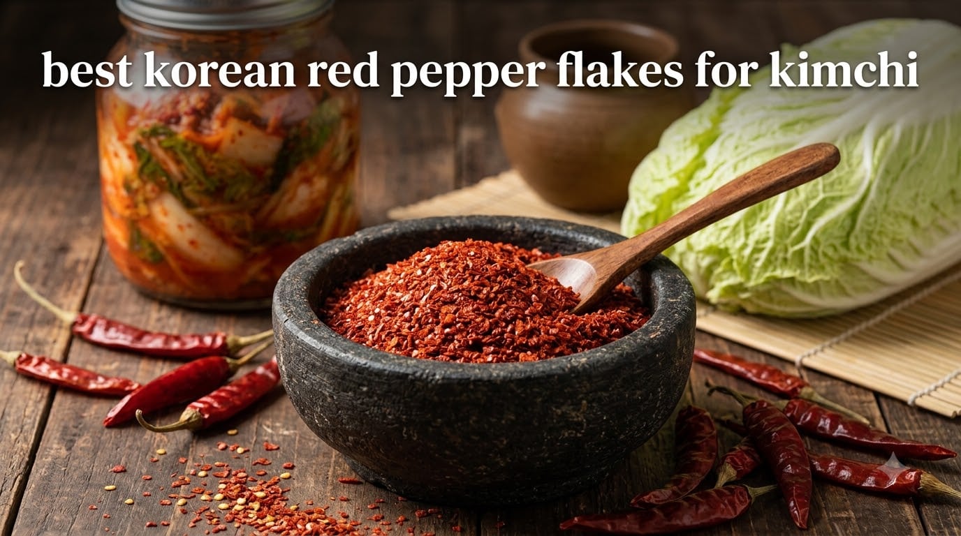 best korean red pepper flakes for kimchi