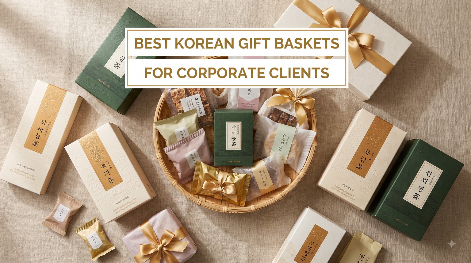 best korean gift baskets for corporate clients