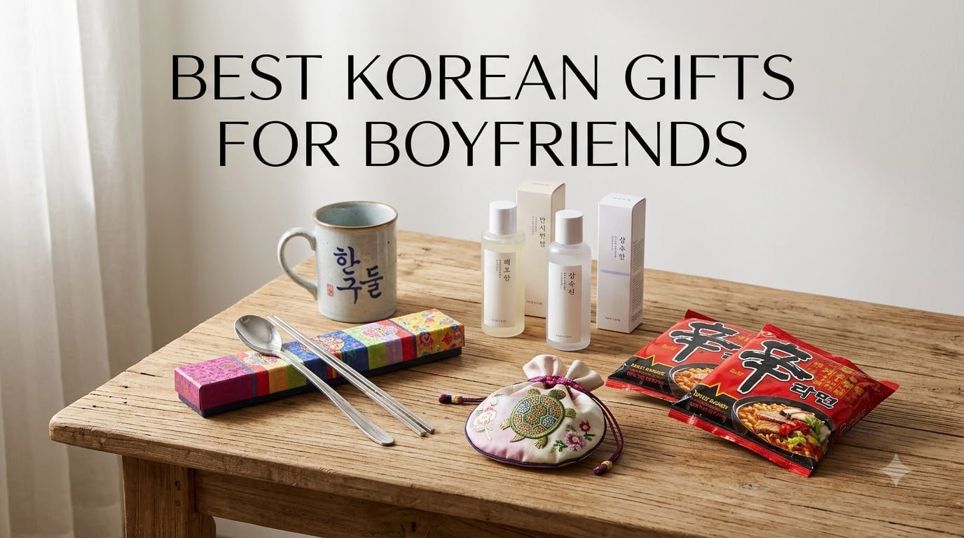 best korean gifts for boyfriends