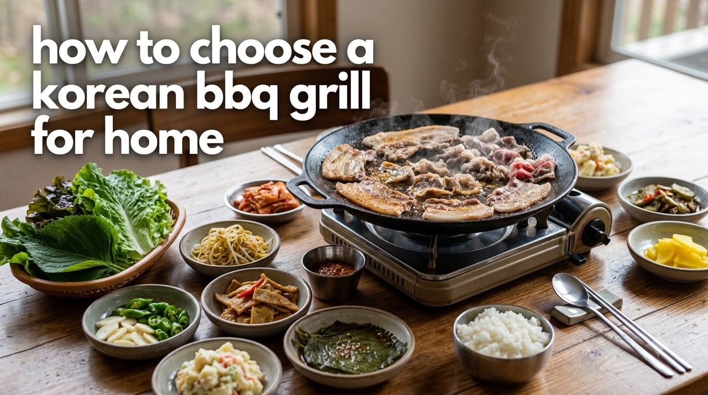 how to choose a korean bbq grill for home