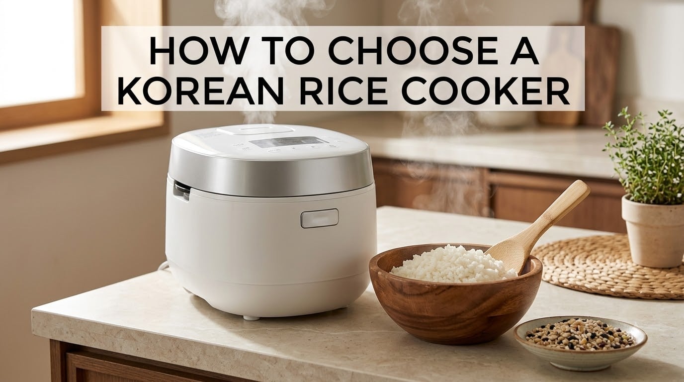 how to choose a korean rice cooker