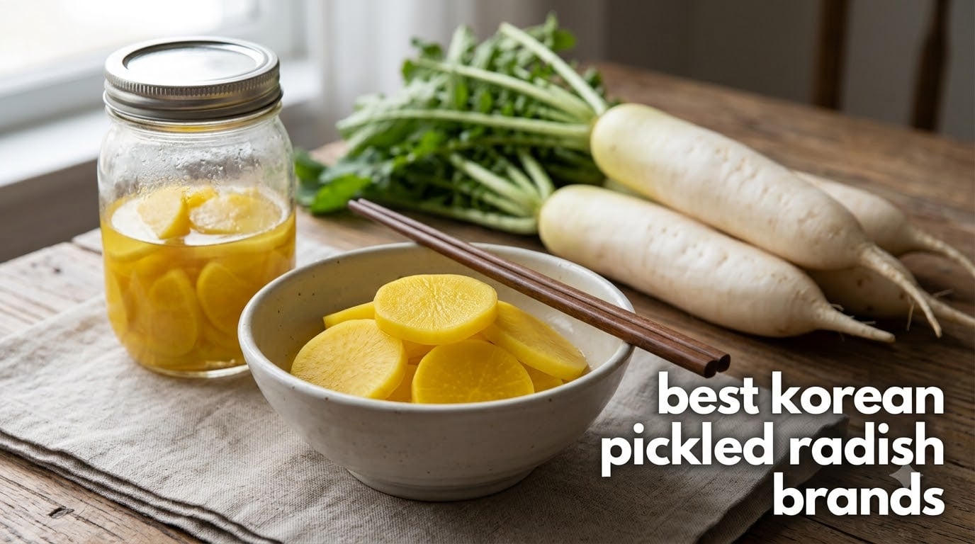 best korean pickled radish brands