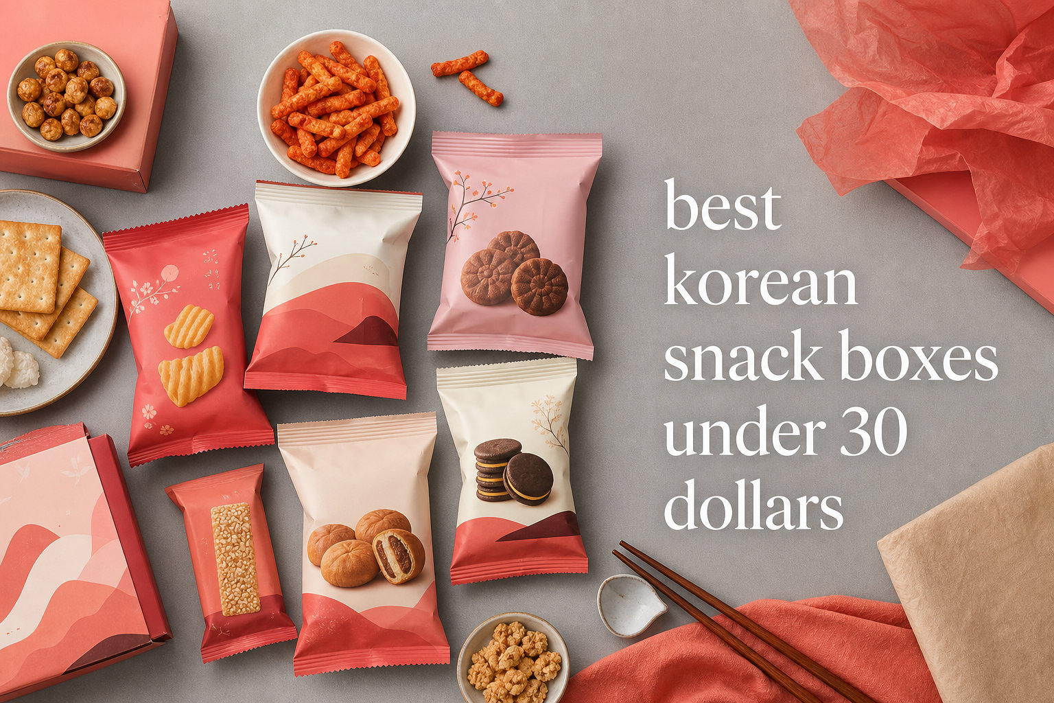 best korean snack boxes under 30 dollars