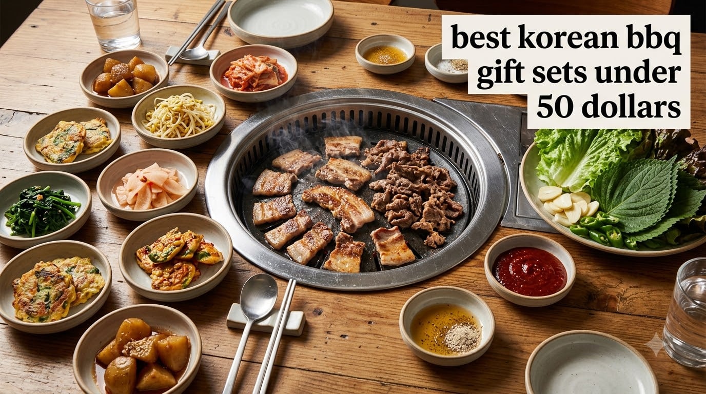 best korean bbq gift sets under 50 dollars