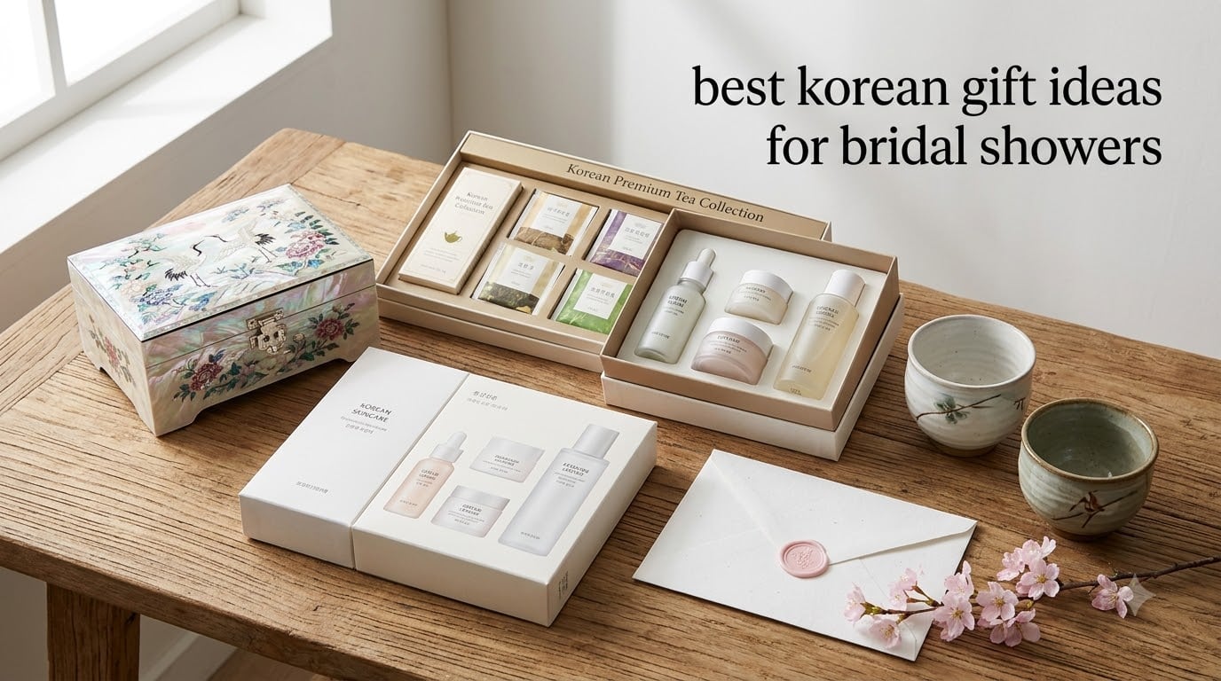 best korean gift ideas for bridal showers