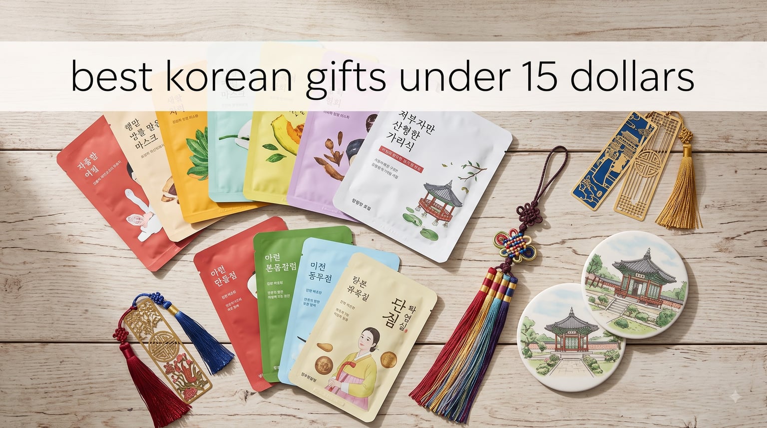 best korean gifts under 15 dollars