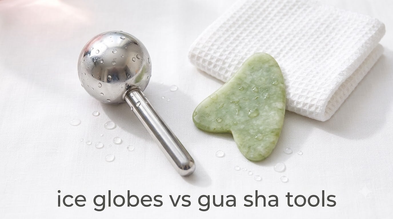 ice globes vs gua sha tools