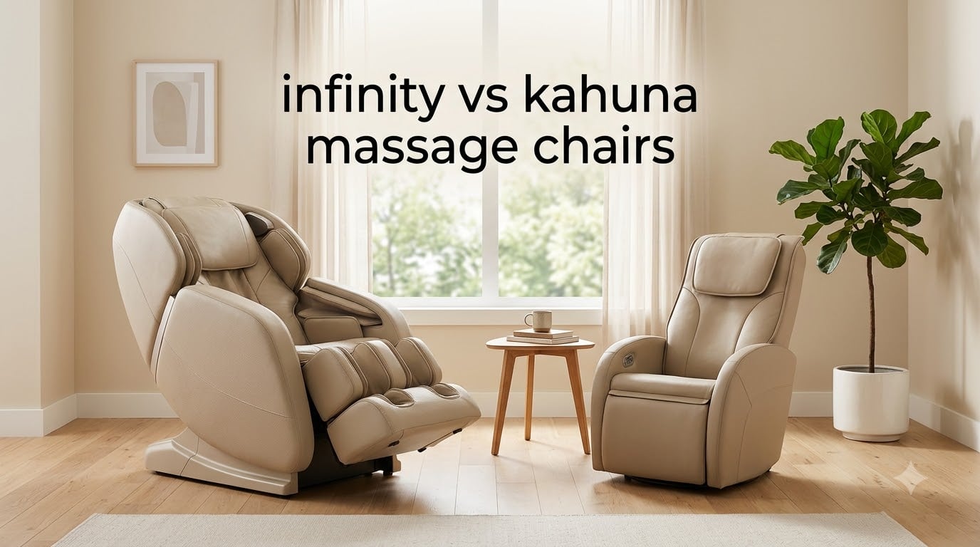infinity vs kahuna massage chairs