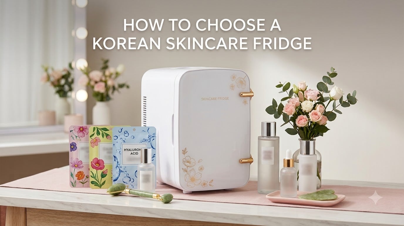 how to choose a korean skincare fridge