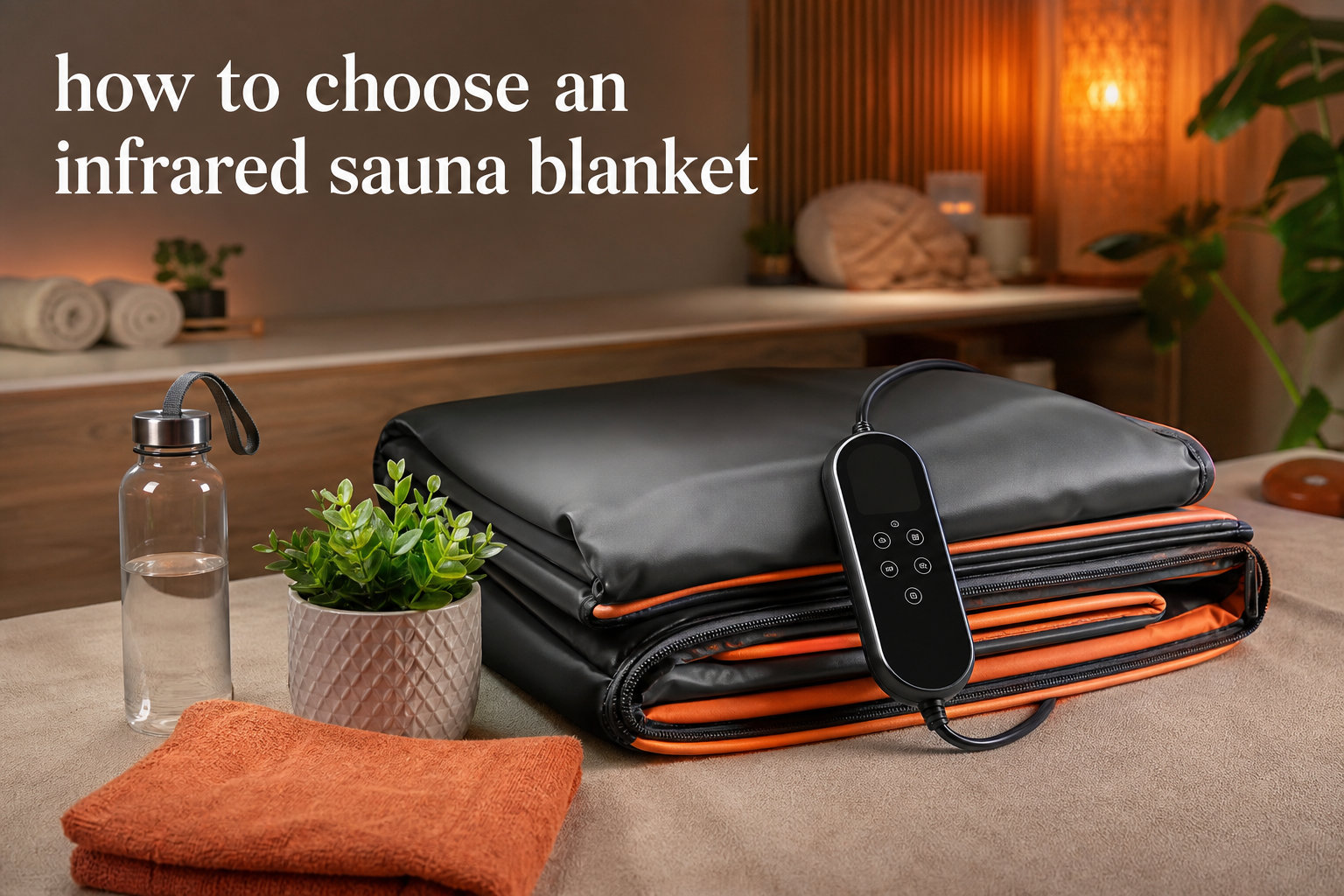 how to choose an infrared sauna blanket