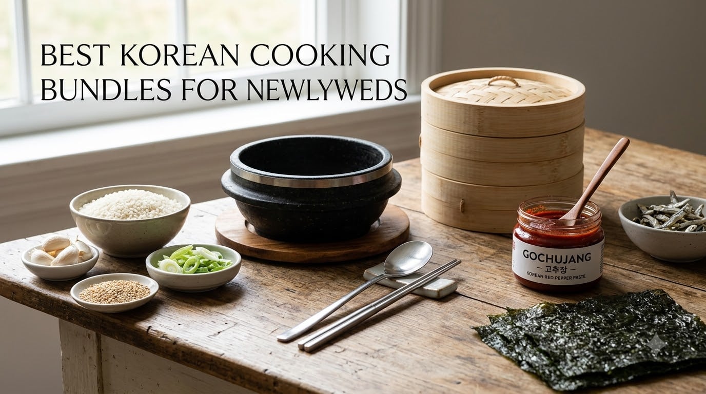best korean cooking bundles for newlyweds