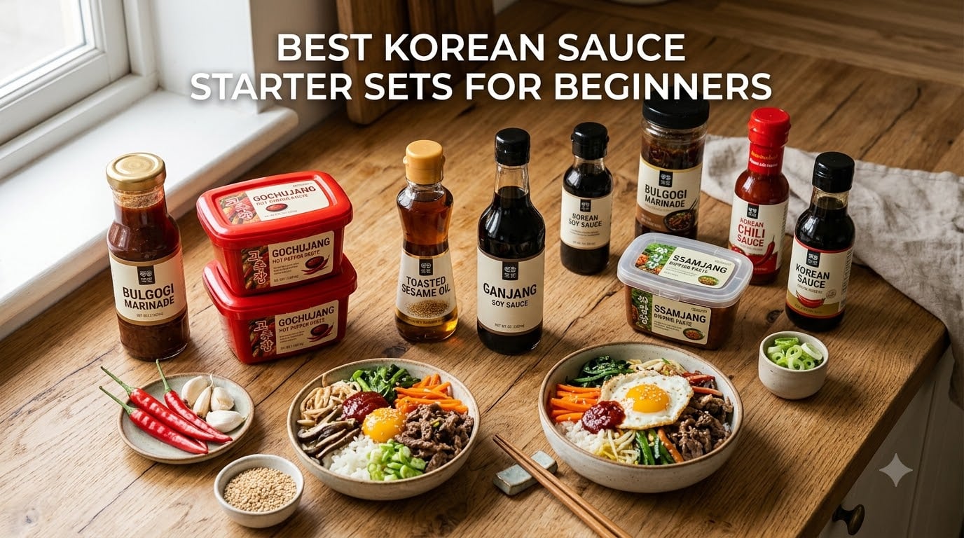 best korean sauce starter sets for beginners